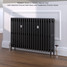CI-RC660-20-MET-NAT-CAST-LS01 - Richmond 4 Column Victorian Cast Iron Radiator H660mm x W1826mm CI-RC660-20-MET-NAT-CAST-LS01 - Richmond 4 Column Victorian Cast Iron Radiator H660mm x W1826mm